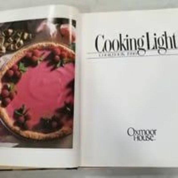 Vintage Cooking Light hardcover book cookbook first Printing 1989 - Picture 7 of 10